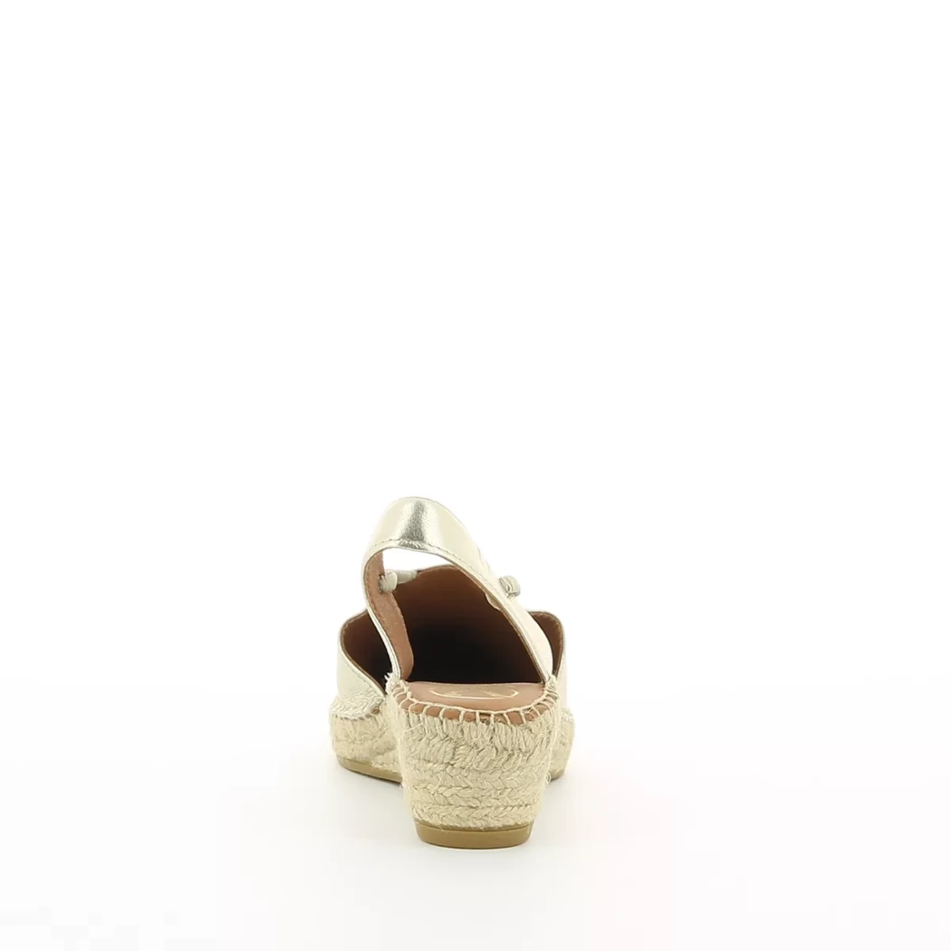 Image (3) de la chaussures Viguera - Escarpins Or / Bronze / Platine en Cuir