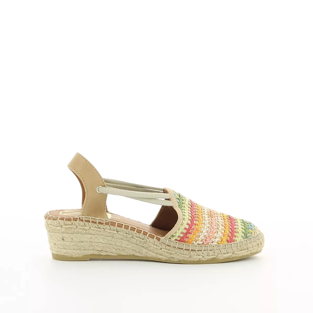 Image (2) de la chaussures Viguera - Escarpins Multicolore en Textile