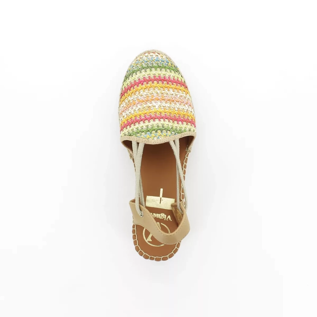 Image (6) de la chaussures Viguera - Escarpins Multicolore en Textile