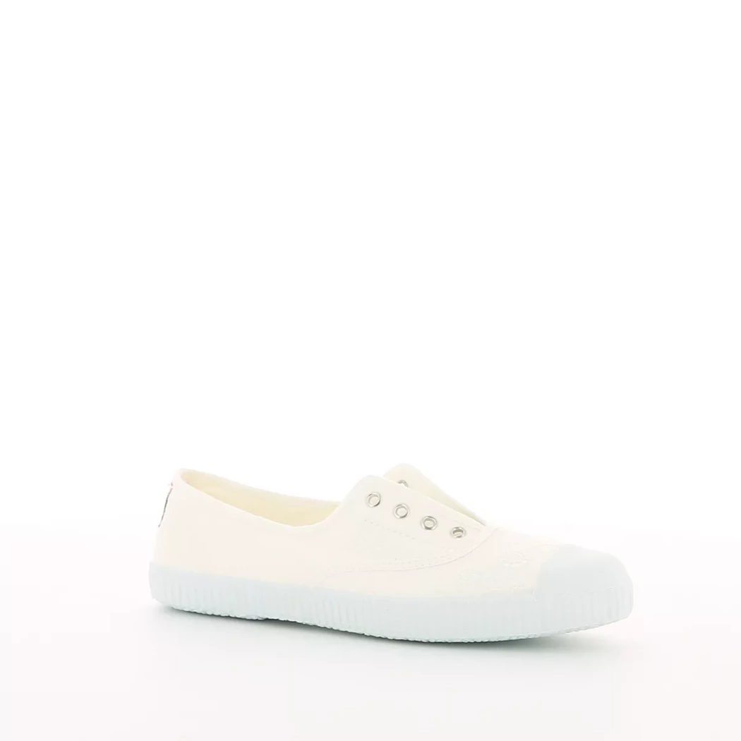 Image (1) de la chaussures Cienta - Baskets Blanc en Textile