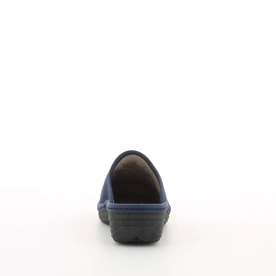 Image (3) de la chaussures La Maison de l'Espadrille - Pantoufles et Chaussons Bleu en Textile