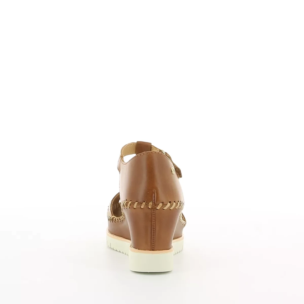 Image (3) de la chaussures Pikolinos - Escarpins Cuir naturel / Cognac en Cuir
