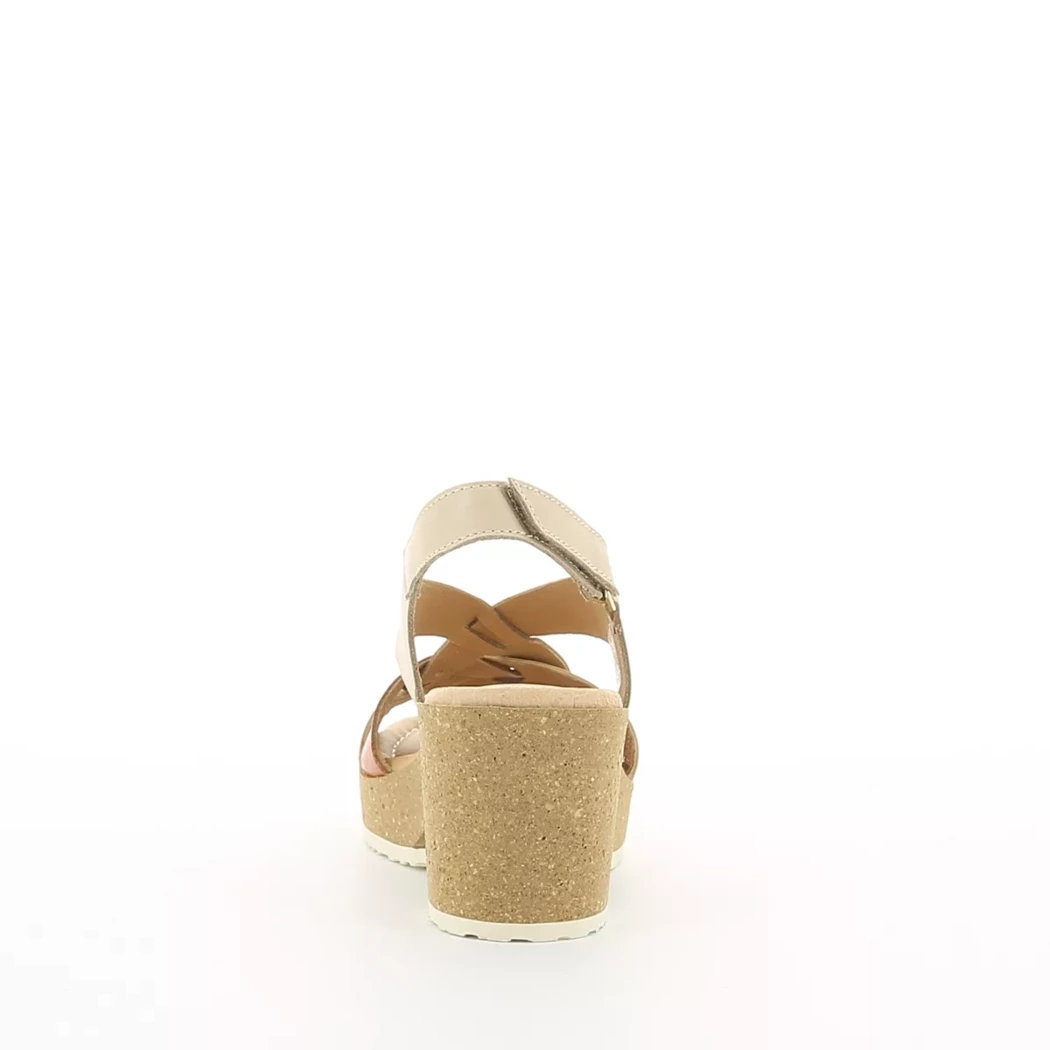 Image (3) de la chaussures Pikolinos - Sandales et Nu-Pieds Rose en Cuir