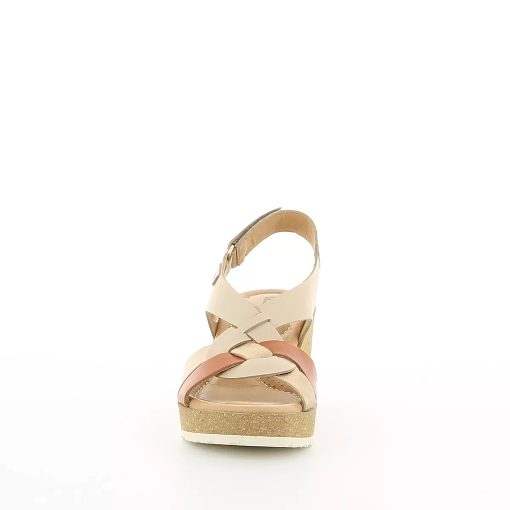 Image (5) de la chaussures Pikolinos - Sandales et Nu-Pieds Rose en Cuir