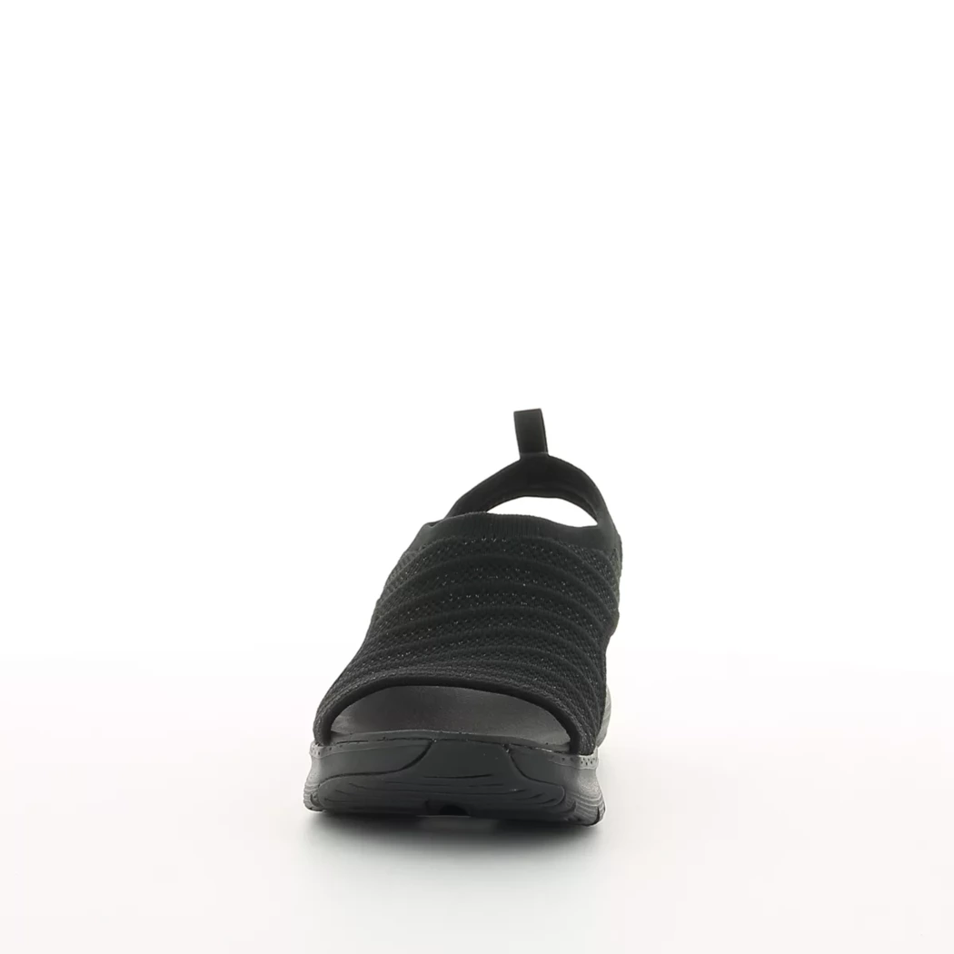Image (5) de la chaussures Skechers - Sandales et Nu-Pieds Noir en Nylon