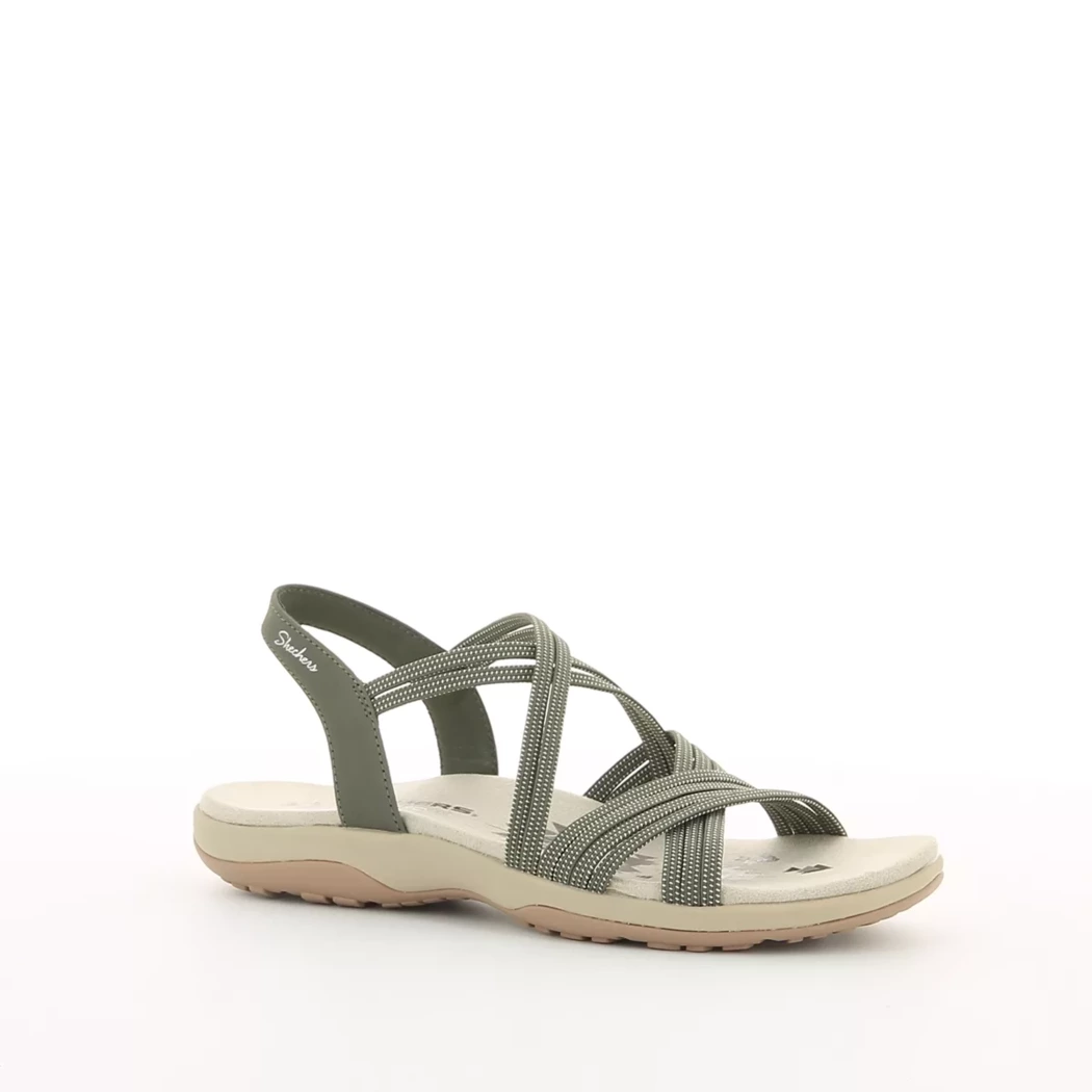 Image (1) de la chaussures Skechers - Sandales et Nu-Pieds Vert en Textile