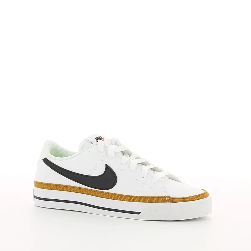 Image (1) de la chaussures Nike - Baskets Blanc en Cuir synthétique