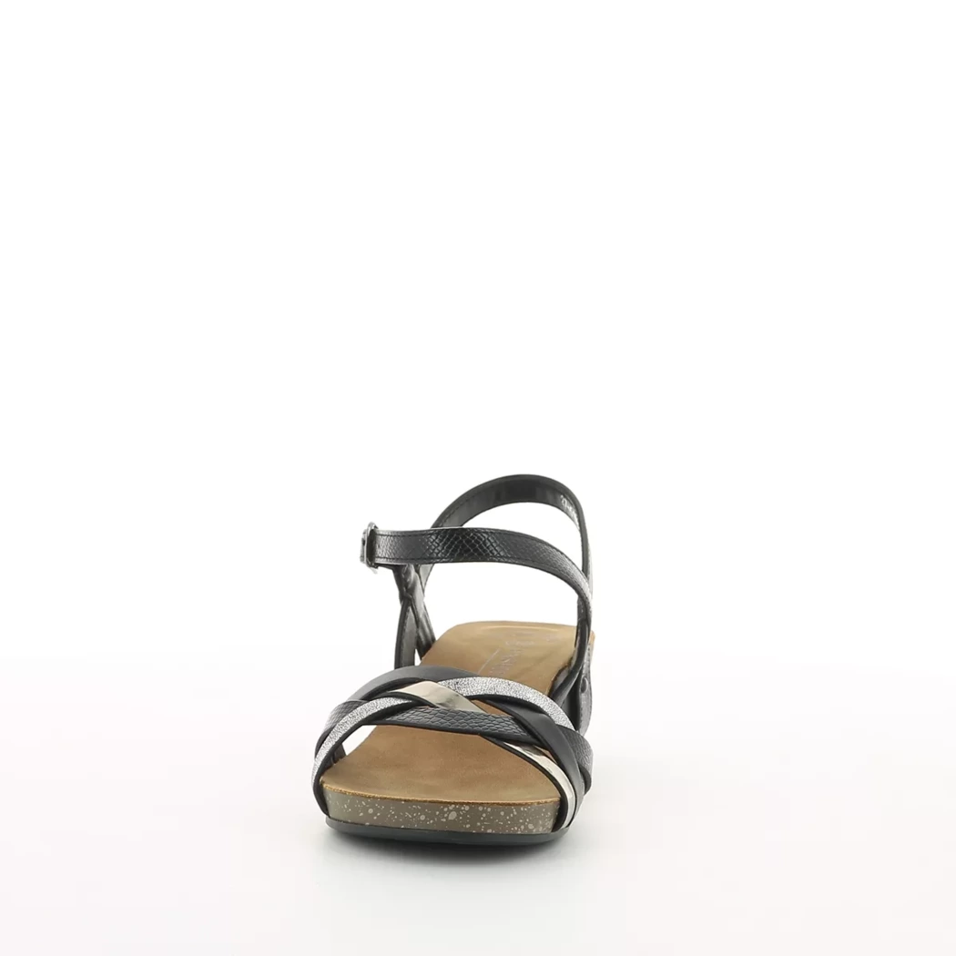 Image (5) de la chaussures Fashion Victim - Sandales et Nu-Pieds Noir en Cuir synthétique
