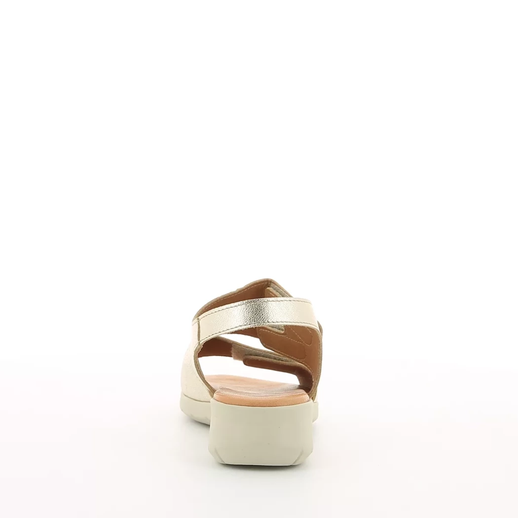 Image (3) de la chaussures Desir de fuite - Sandales et Nu-Pieds Or / Bronze / Platine en Cuir