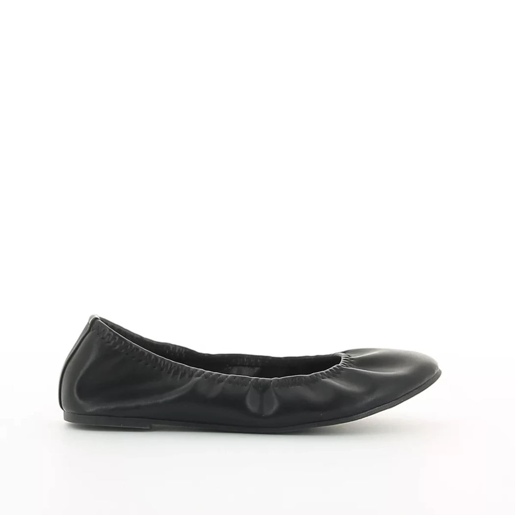 Image (2) de la chaussures Smart Standard - Ballerines Noir en Cuir synthétique