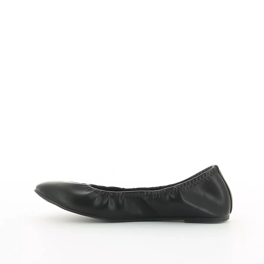 Image (4) de la chaussures Smart Standard - Ballerines Noir en Cuir synthétique