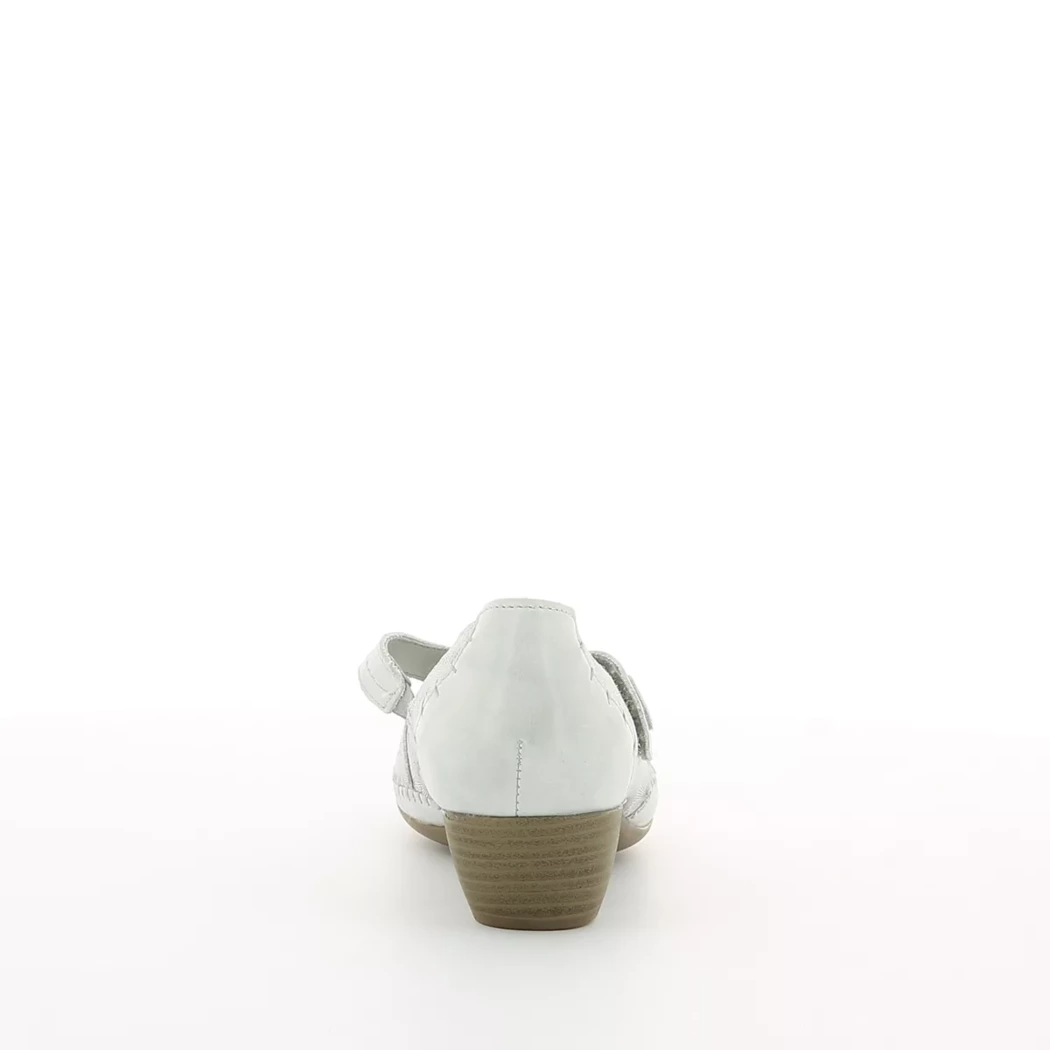 Image (3) de la chaussures Kiarflex - Escarpins Blanc en Cuir