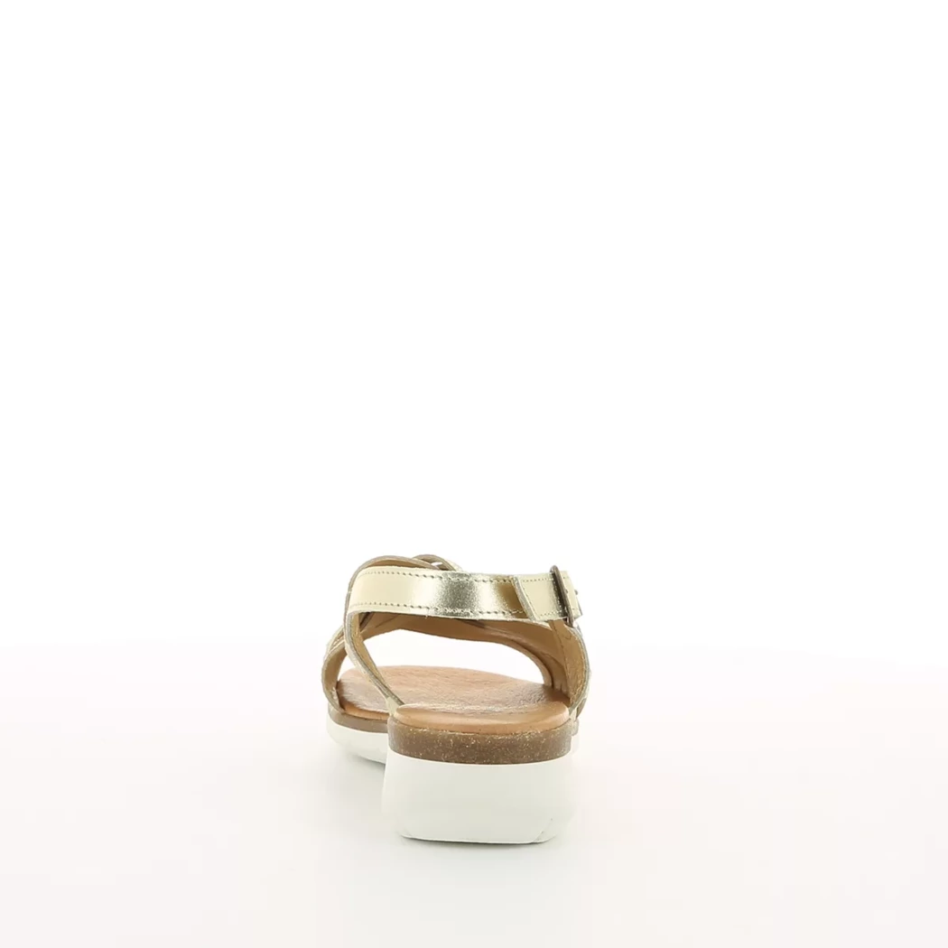 Image (3) de la chaussures Diabolo Studio - Sandales et Nu-Pieds Or / Bronze / Platine en Cuir
