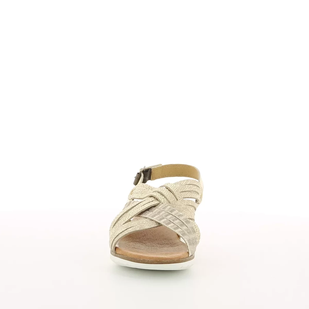 Image (5) de la chaussures Diabolo Studio - Sandales et Nu-Pieds Or / Bronze / Platine en Cuir