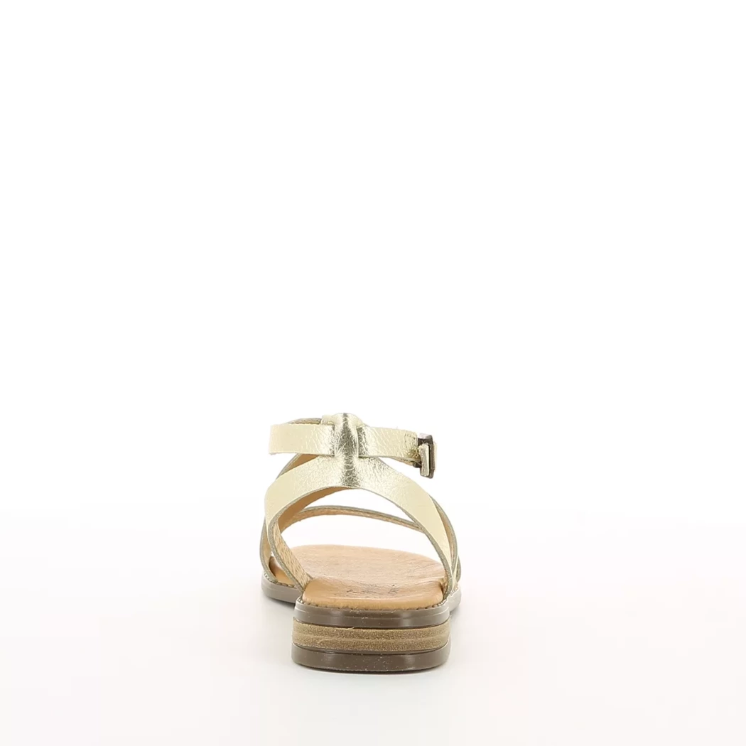 Image (3) de la chaussures Terre d'Epices - Sandales et Nu-Pieds Or / Bronze / Platine en Cuir