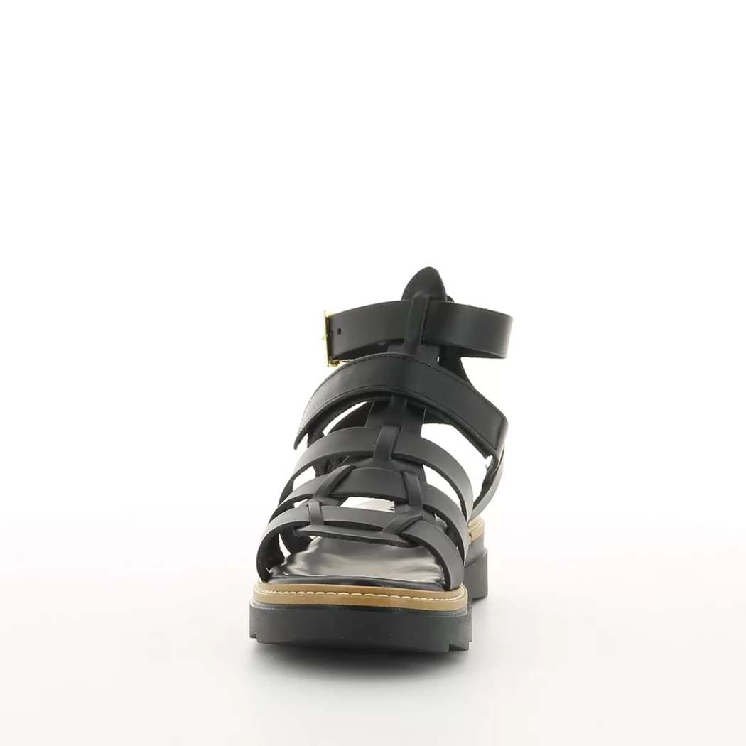 Image (5) de la chaussures Mordi la vita - Sandales et Nu-Pieds Noir en Cuir