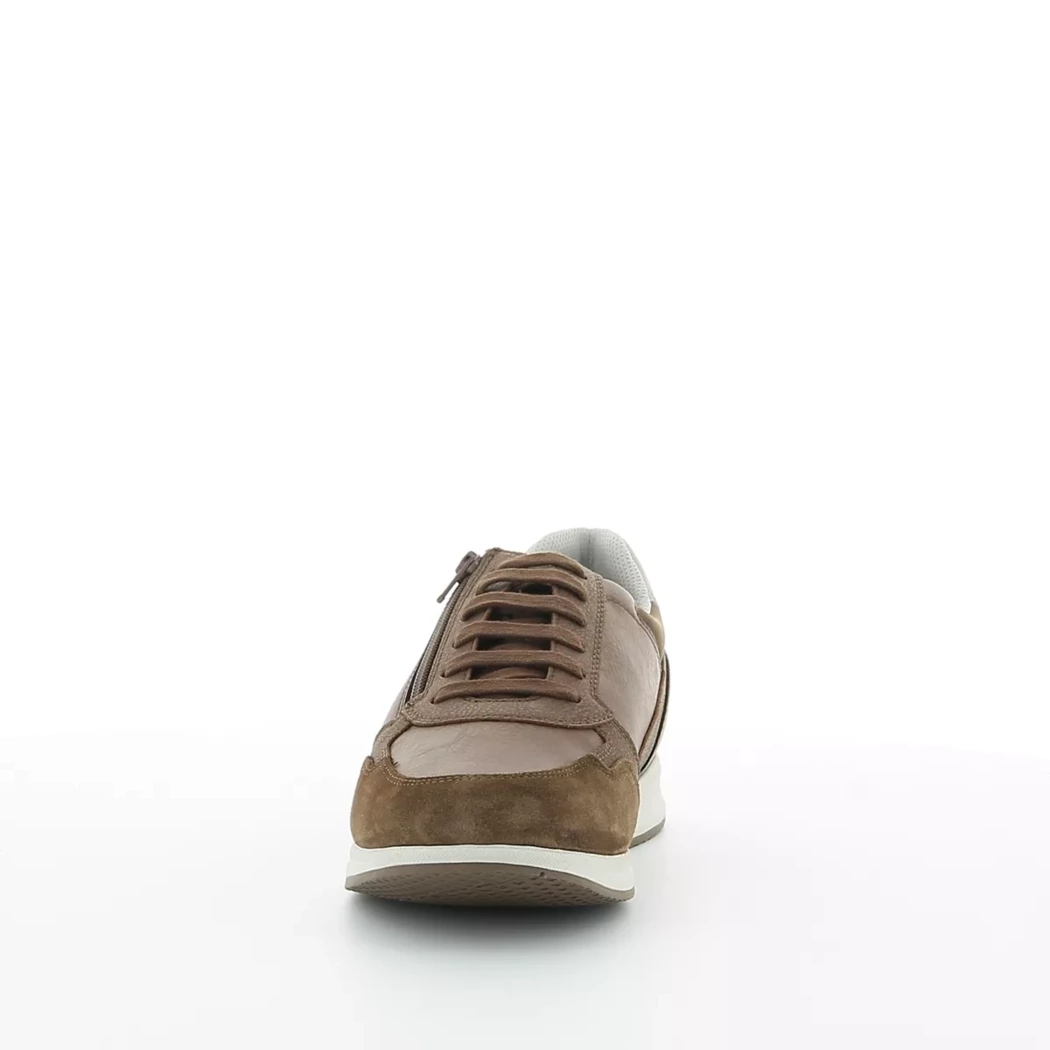Image (5) de la chaussures Geox - Chaussures à lacets Cuir naturel / Cognac en Cuir nubuck