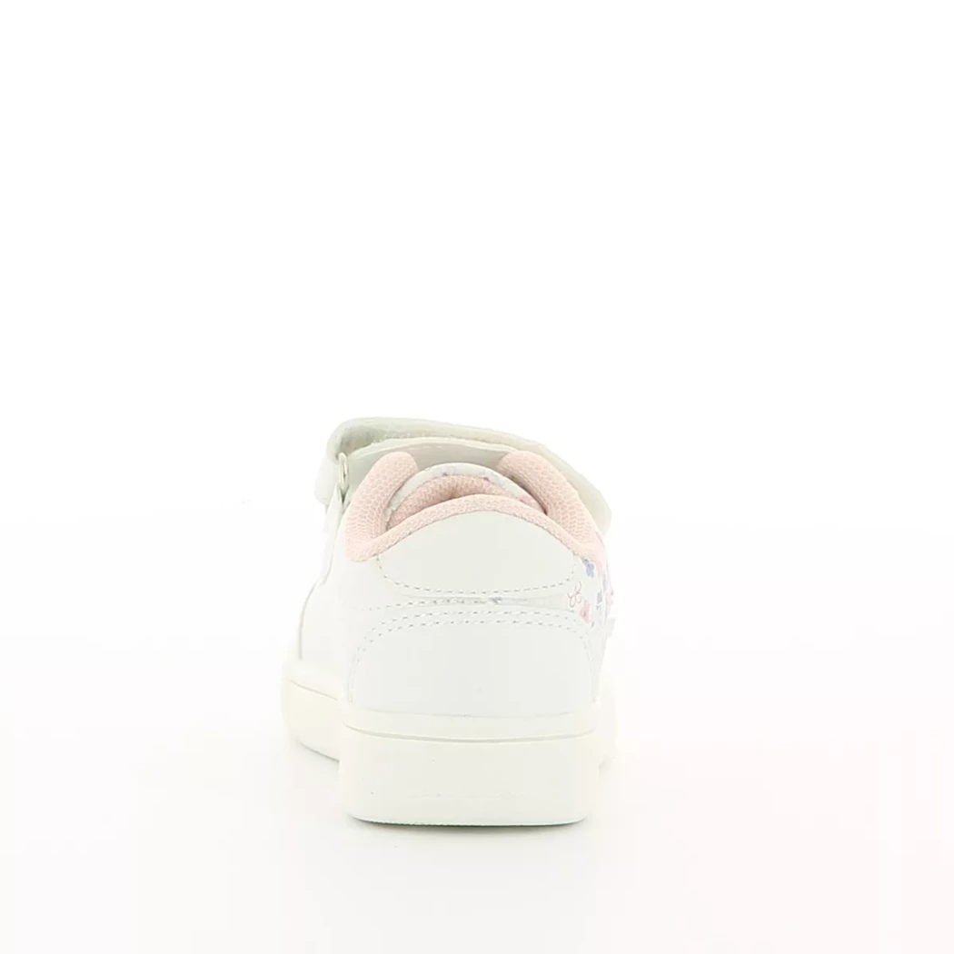 Image (3) de la chaussures Lulu Castagnette - Baskets Blanc en Cuir synthétique