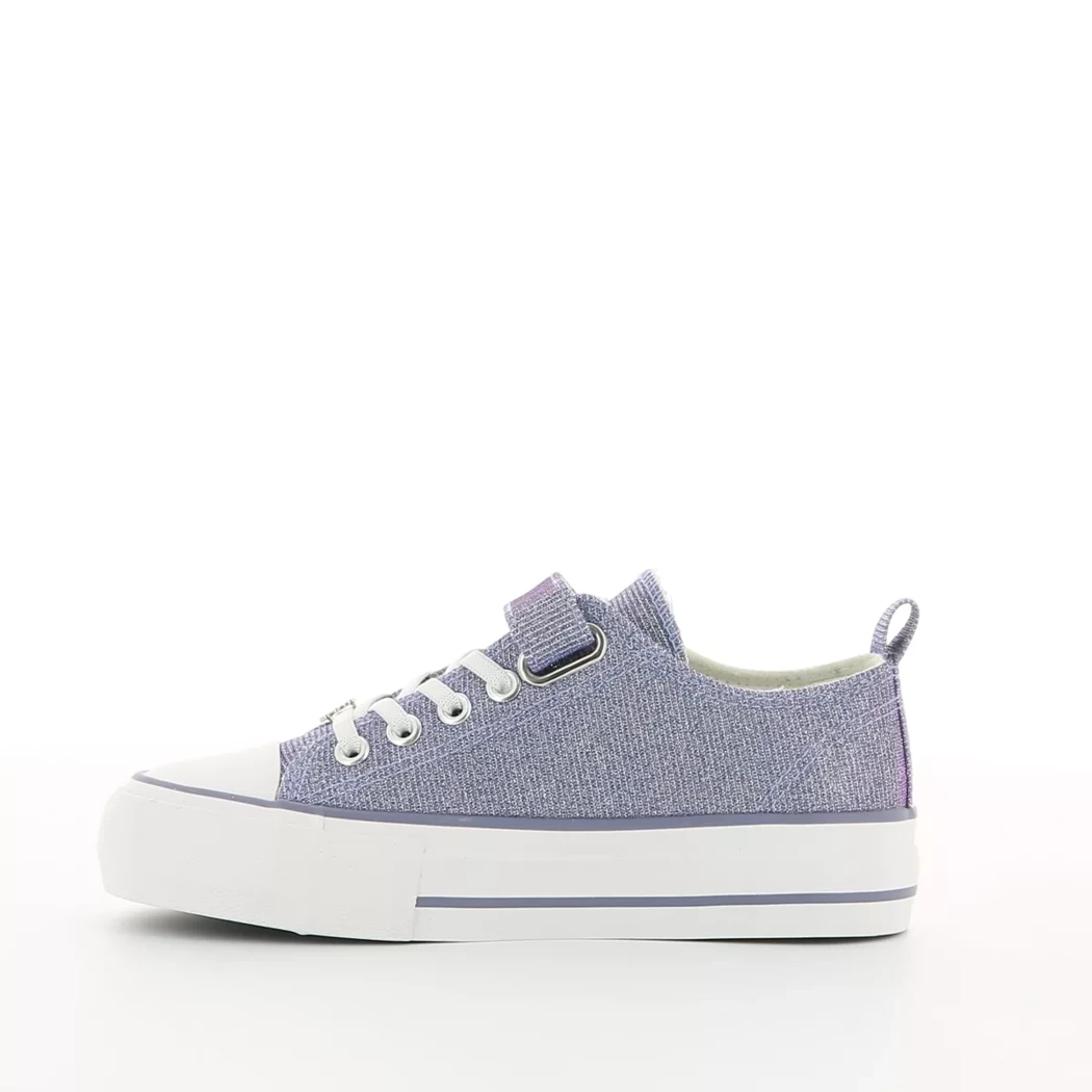 Image (4) de la chaussures Lulu Castagnette - Baskets Violet / Lilas en Textile