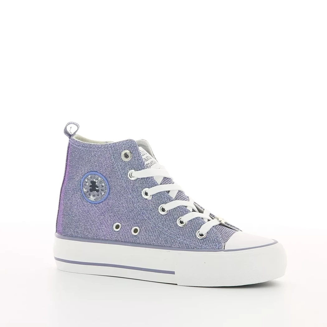 Image (1) de la chaussures Lulu Castagnette - Baskets Violet / Lilas en Textile
