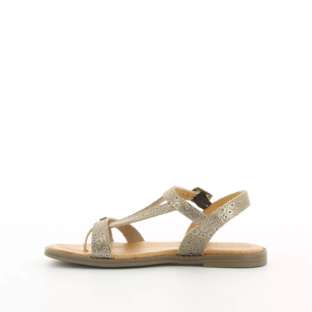 Image (4) de la chaussures Stella Pampa - Sandales et Nu-Pieds Or / Bronze / Platine en Cuir
