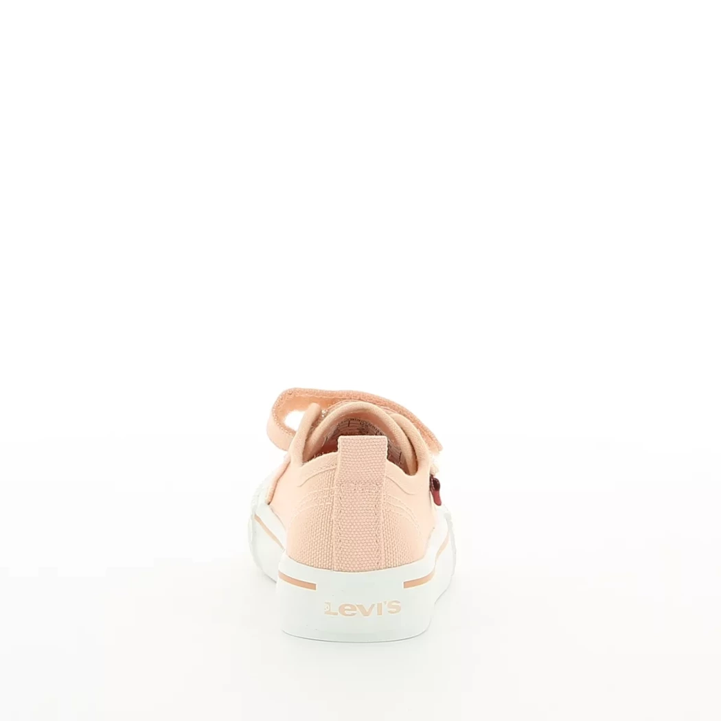 Image (3) de la chaussures Levi's - Baskets Rose en Textile