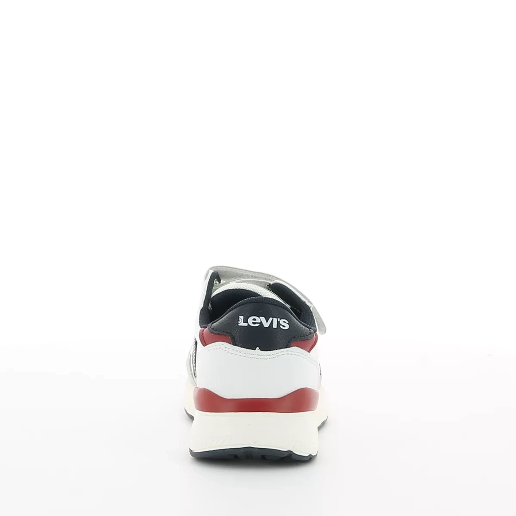 Image (3) de la chaussures Levi's - Baskets Blanc en Cuir synthétique
