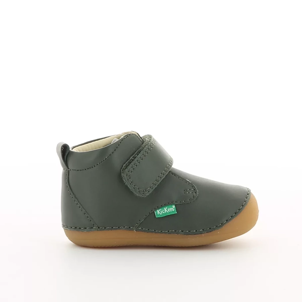 Image (2) de la chaussures Kickers - Bottines Vert en Cuir