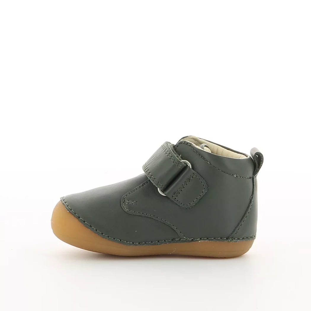 Image (4) de la chaussures Kickers - Bottines Vert en Cuir