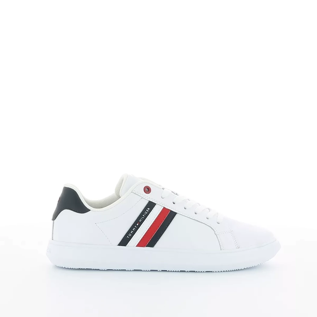 Image (2) de la chaussures Tommy Hilfiger - Baskets Blanc en Cuir