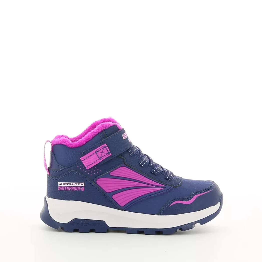 Image (2) de la chaussures Skechers - Bottines Bleu en Cuir synthétique