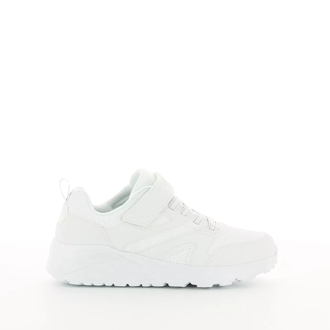 Image (2) de la chaussures Skechers - Baskets Blanc en Cuir synthétique