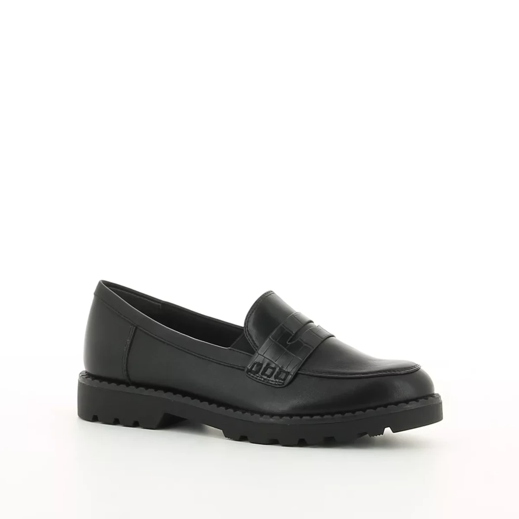 Image (1) de la chaussures Tamaris - Mocassins Noir en Cuir synthétique