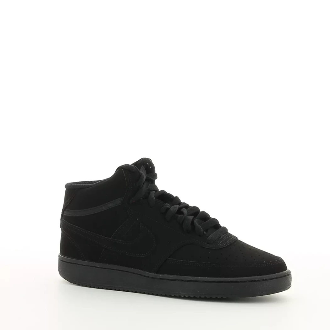 Image (1) de la chaussures Nike - Baskets Noir en Cuir synthétique