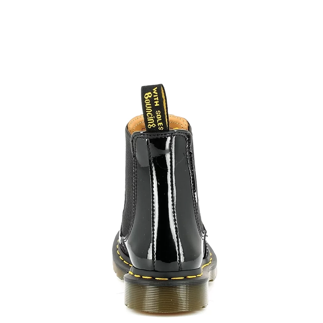 Image (3) de la chaussures Dr. Martens - Boots Noir en Cuir vernis