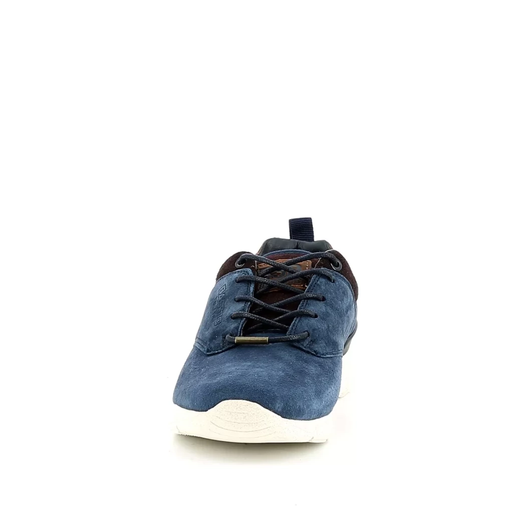 Image (5) de la chaussures B3D - Chaussures à lacets Bleu en Cuir nubuck