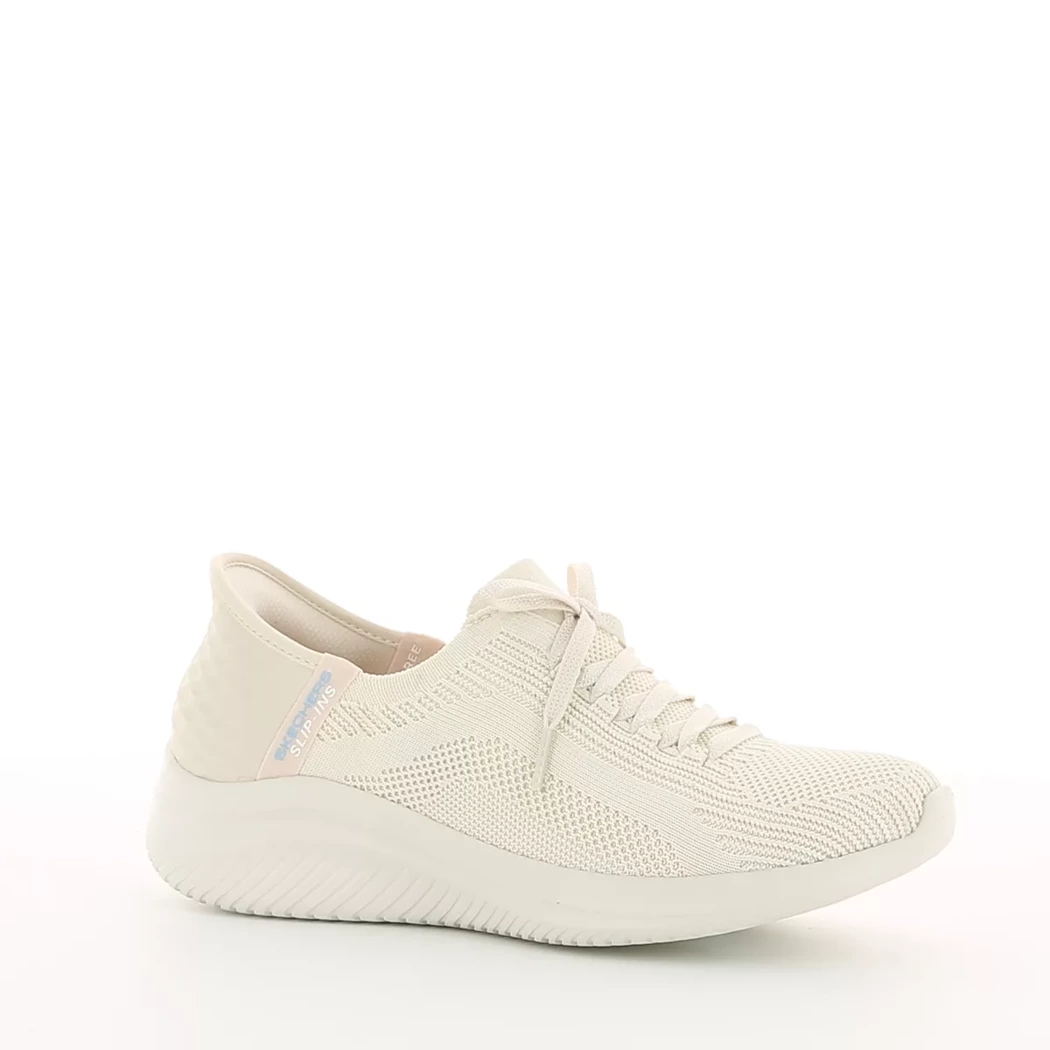 Image (1) de la chaussures Skechers - Baskets Blanc en Textile