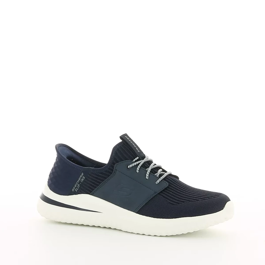 Image (1) de la chaussures Skechers - Baskets Bleu en Textile