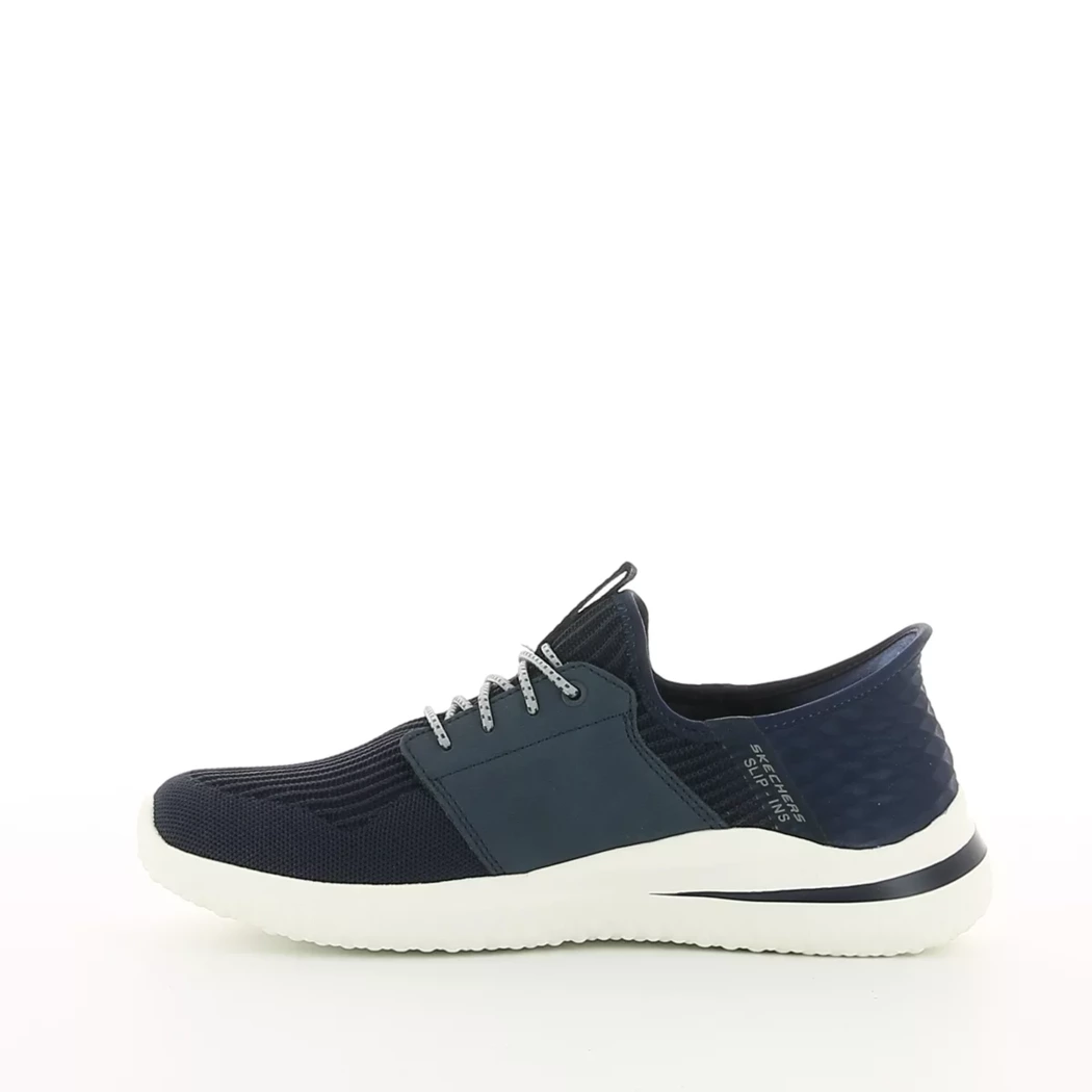 Image (4) de la chaussures Skechers - Baskets Bleu en Textile