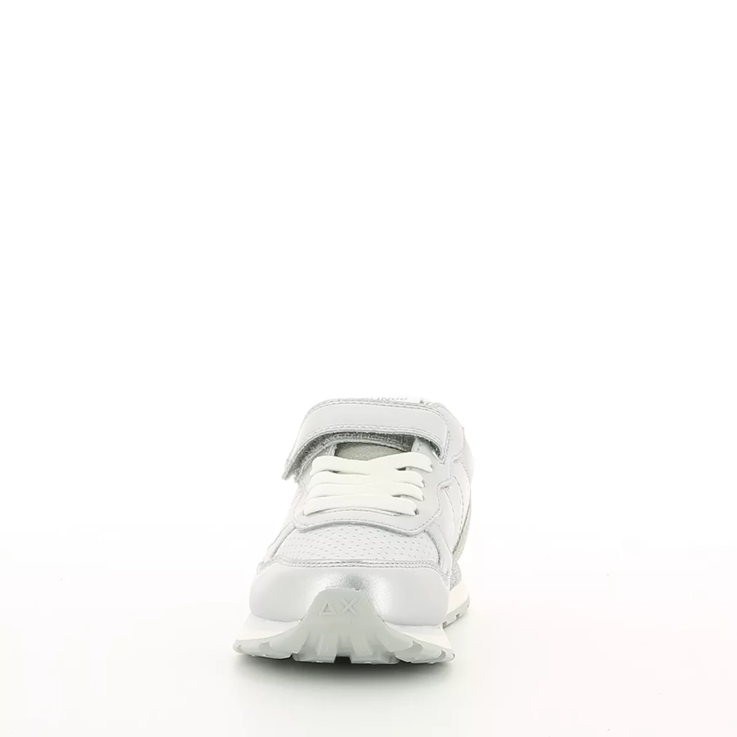Image (5) de la chaussures Sun68 - Baskets Argent en Cuir