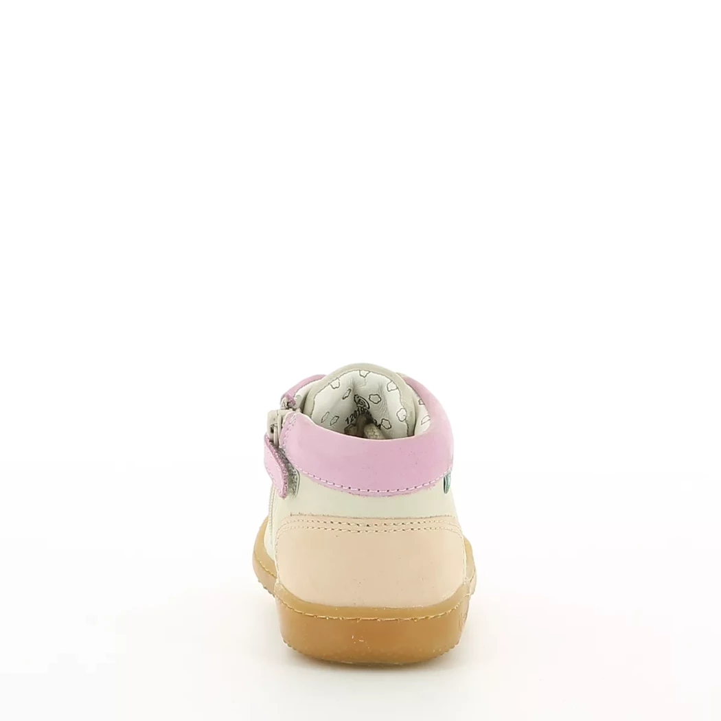 Image (3) de la chaussures Kickers - Bottines Beige en Cuir nubuck