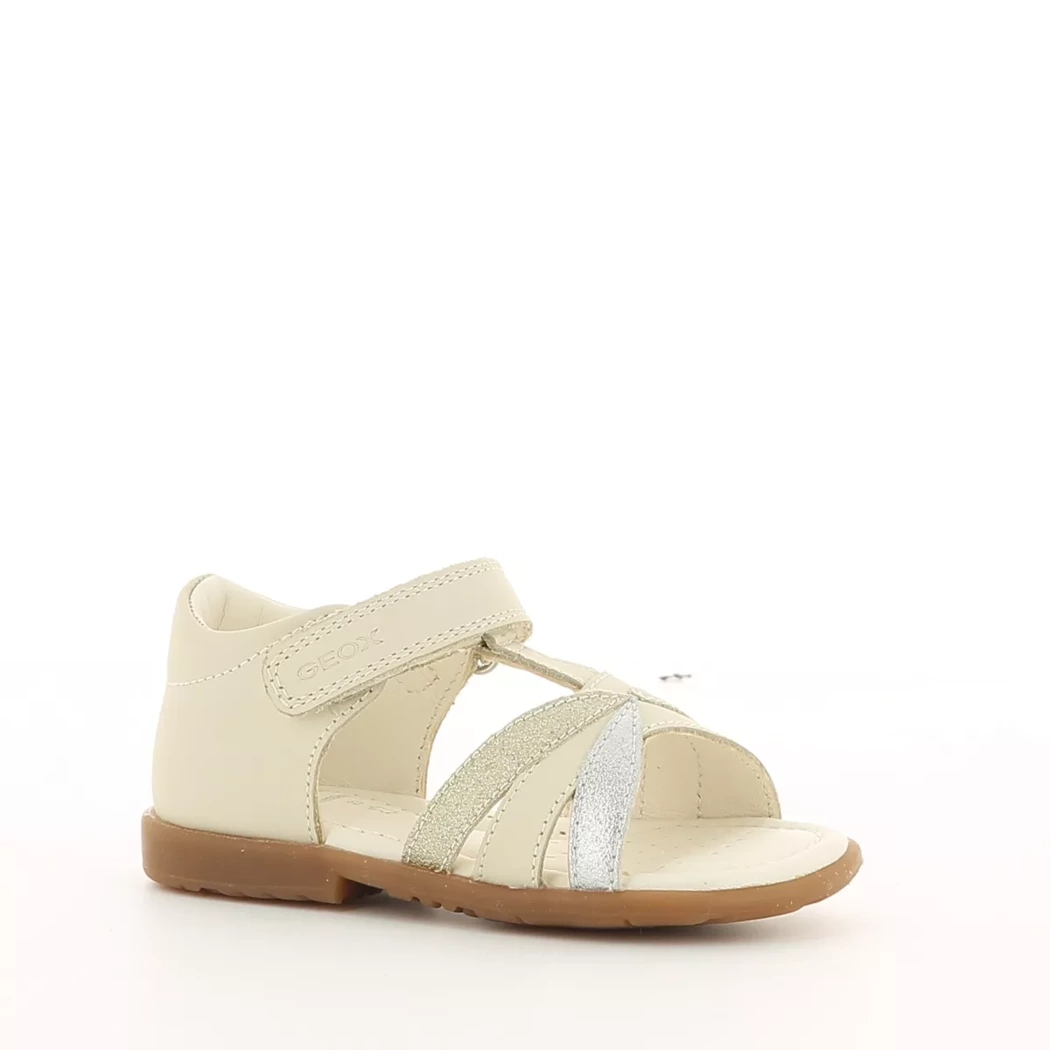 Image (1) de la chaussures Geox - Sandales et Nu-Pieds Beige en Cuir