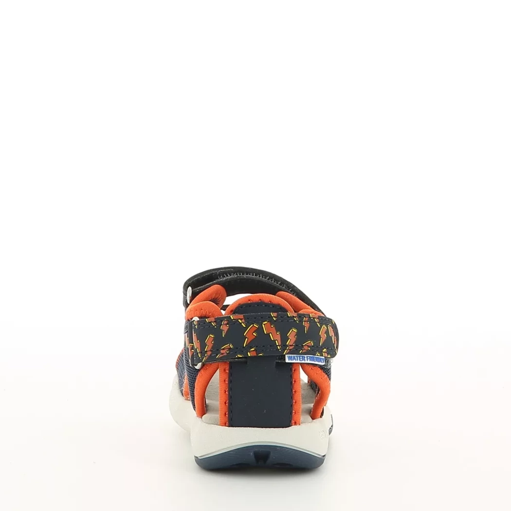 Image (3) de la chaussures Geox - Sandales et Nu-Pieds Bleu en Textile