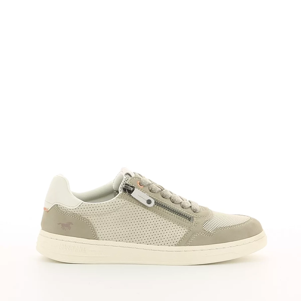 Image (2) de la chaussures Mustang - Baskets Taupe en Multi-Matières