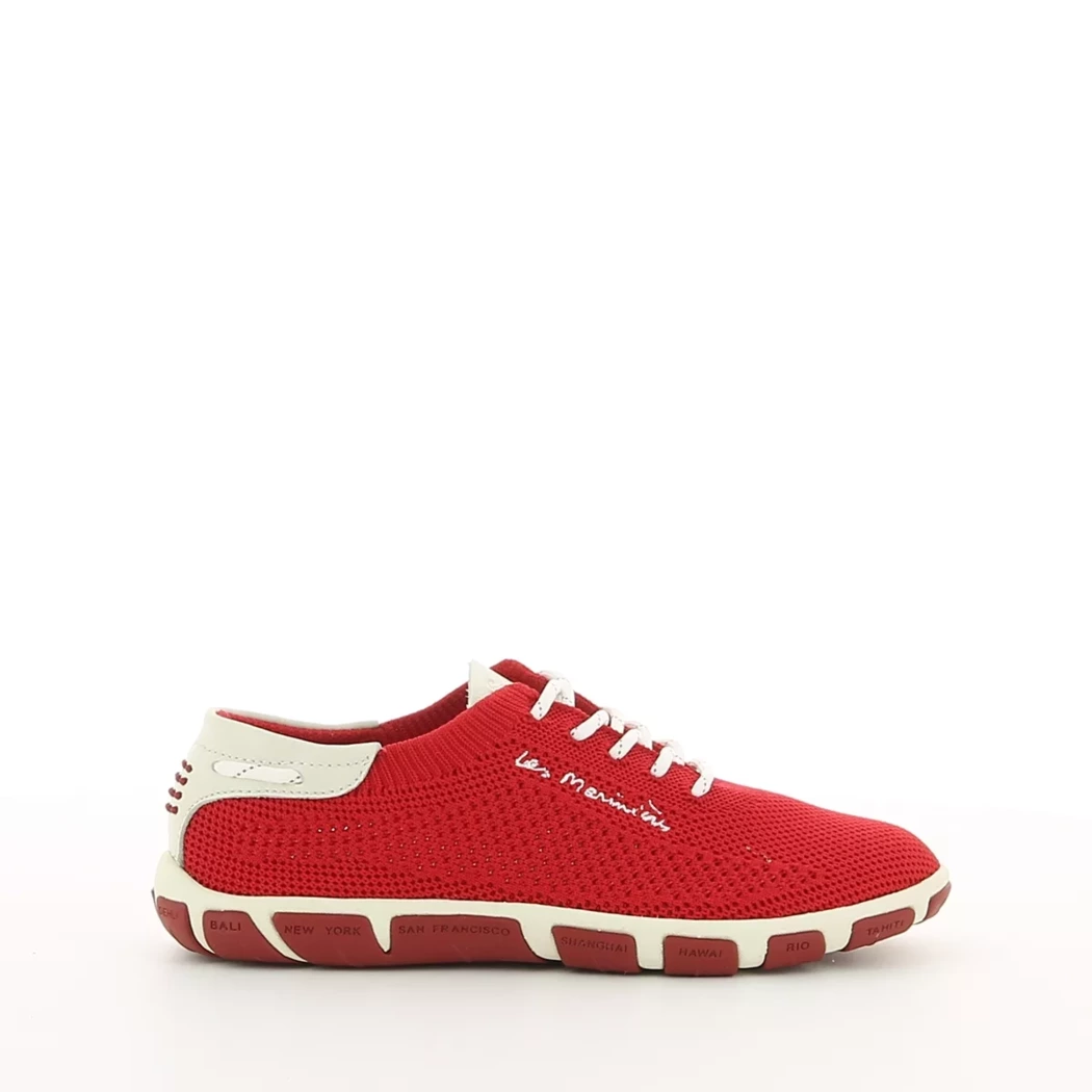 Image (2) de la chaussures Tbs - Baskets Rouge en Textile