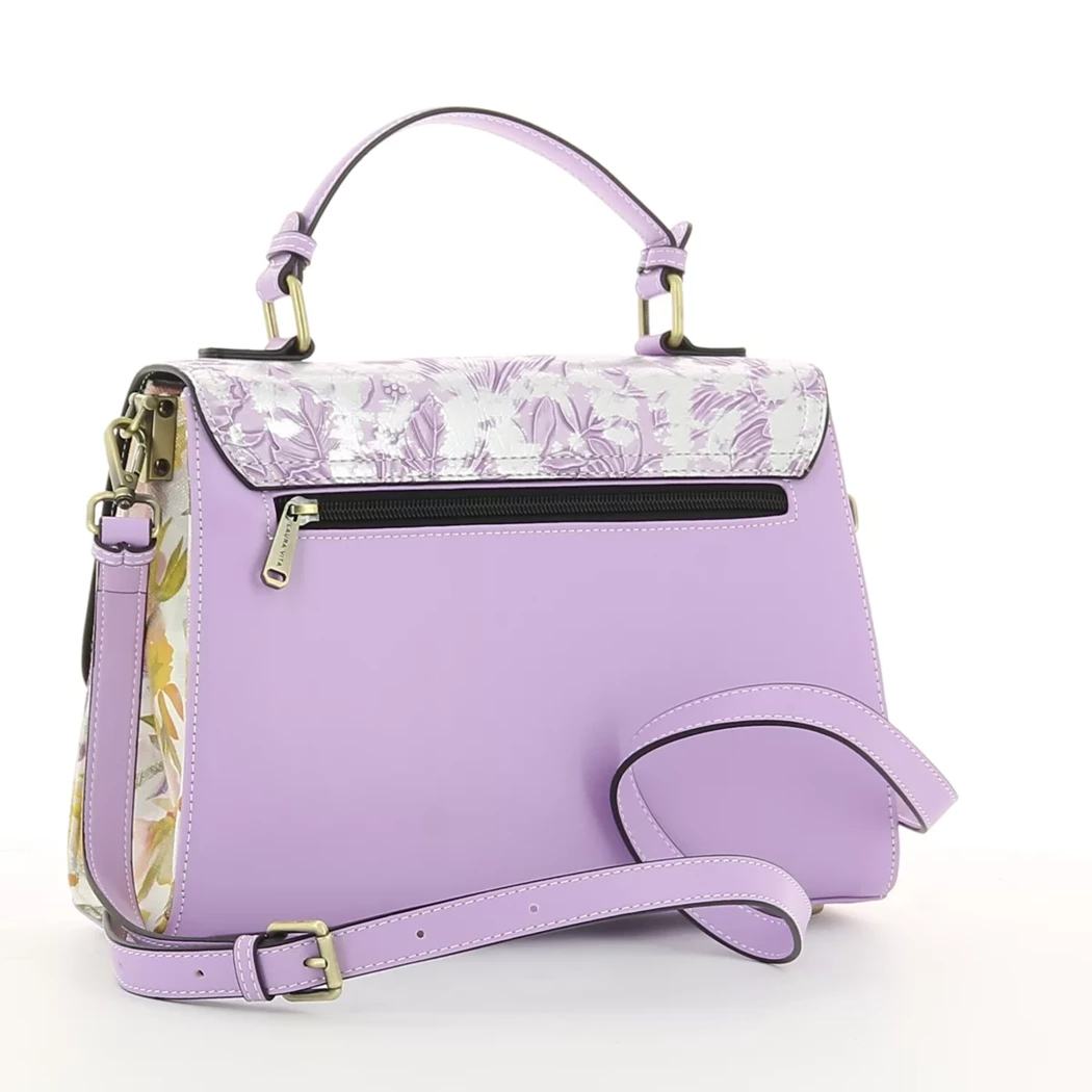Image (2) de la chaussures Laura Vita - Sacs à main Violet / Lilas en Cuir synthétique