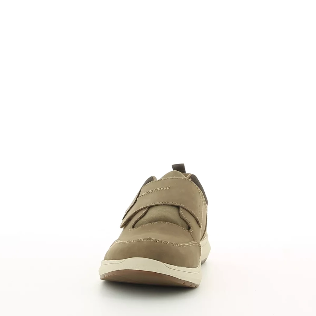 Image (5) de la chaussures Rieker - Chaussures à velcro Taupe en Cuir nubuck