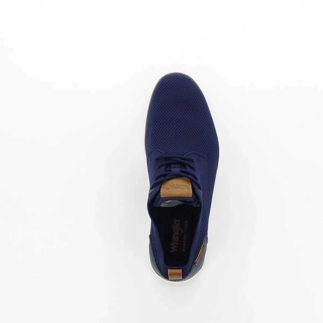 Image (6) de la chaussures Wrangler - Baskets Bleu en Textile