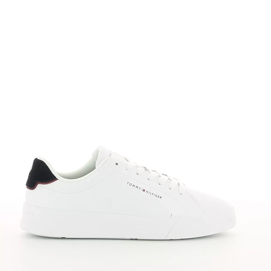 Image (2) de la chaussures Tommy Hilfiger - Baskets Blanc en Cuir