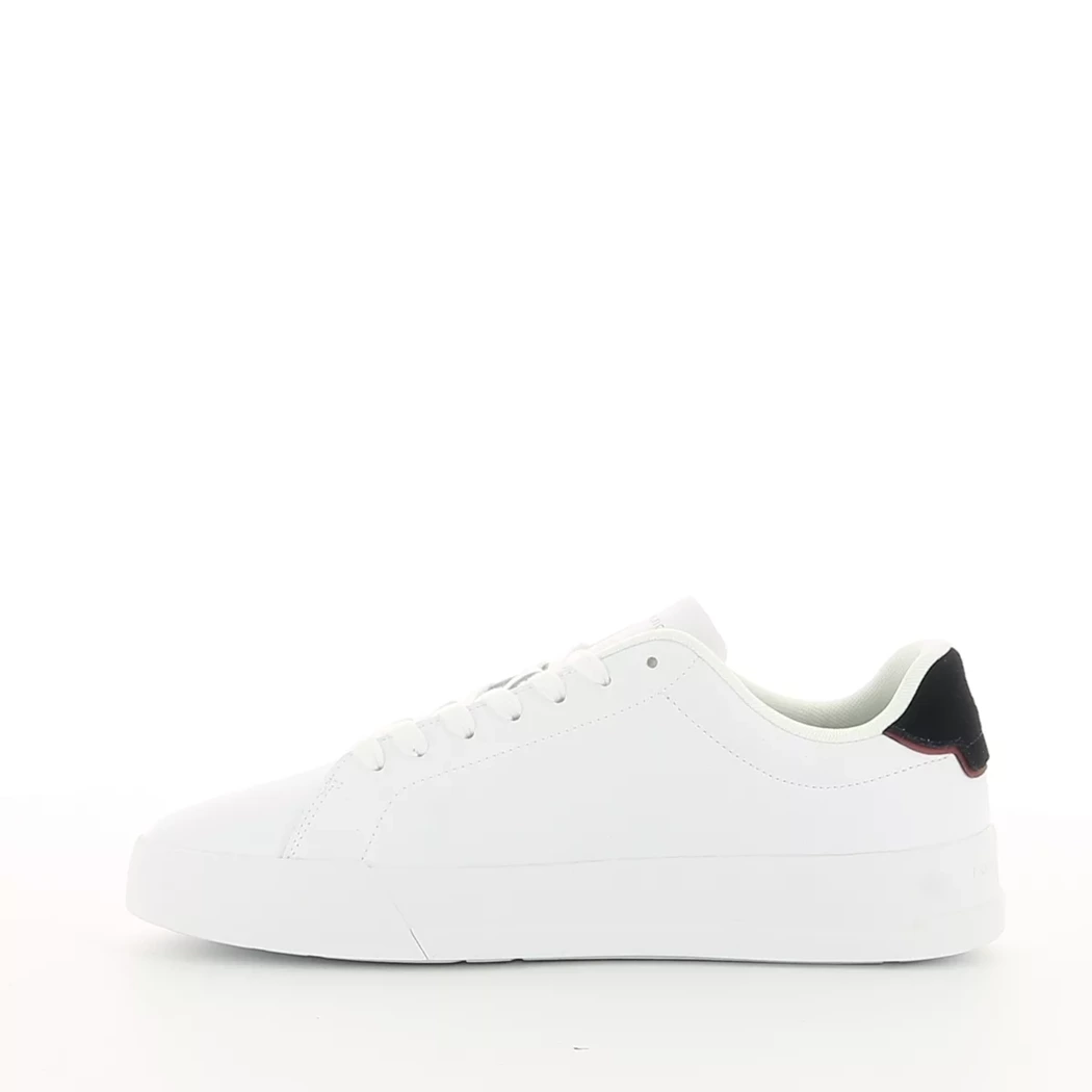 Image (4) de la chaussures Tommy Hilfiger - Baskets Blanc en Cuir